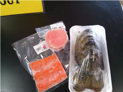 Shrimp, Grouper, Swordfish, Halibut, Crab Legs, Crab Cakes, Lobster Tail, Gator Tail Scallops, Sockeye Salmon, Talapia, Mahi Mahi